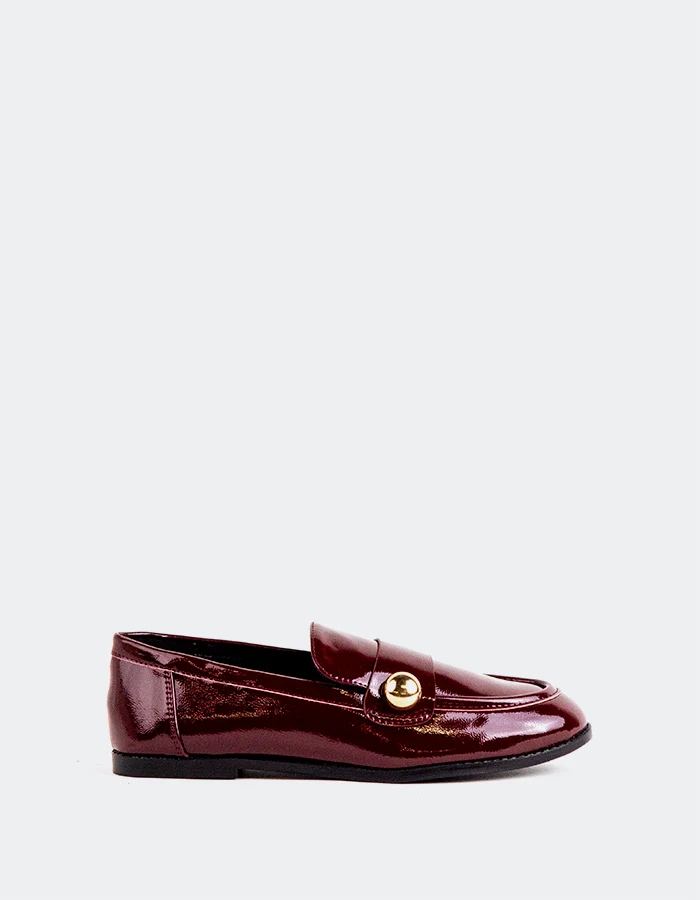 Gamine Burgundy Patent