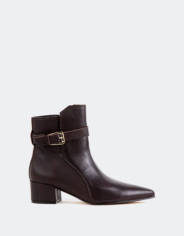 Caroline Brown Leather