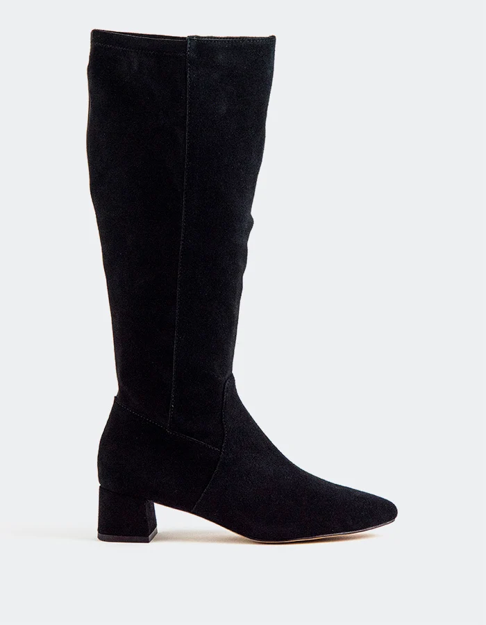 Joanie Black Suede