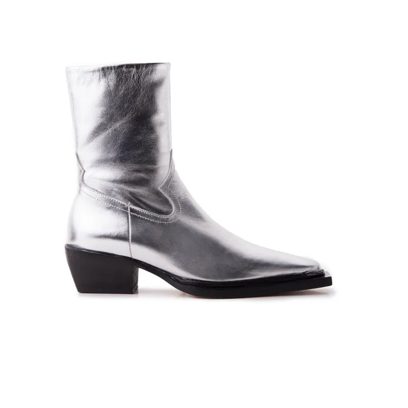 Frantz Silver Leather