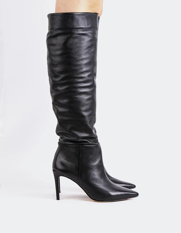 Leilani Black Leather