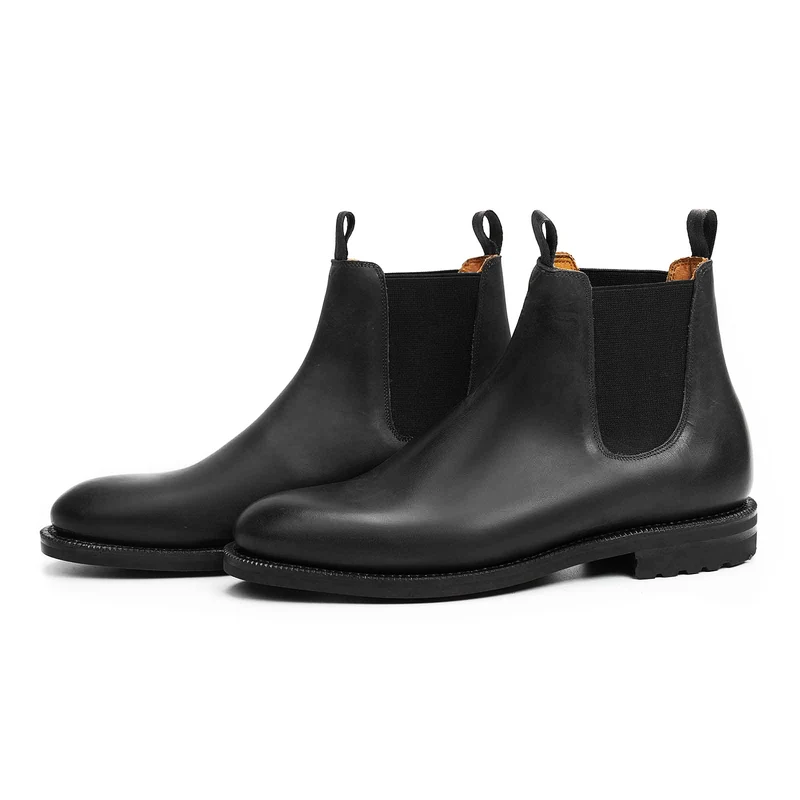 514015 - BLACK WAXY CALF - E