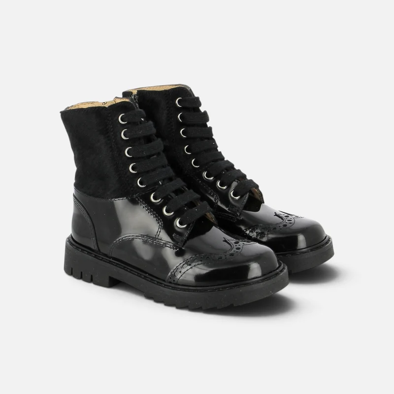 SID HI DERBY - COLLEGE-PONY - NOIR SEM NOIRE