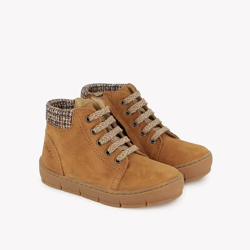 START TOP - NUBUCK - CAMEL