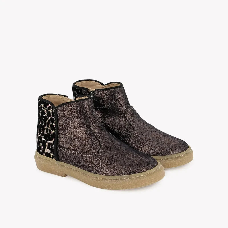 TRIX BACK - VELOURS RAME-GL - UNIVERSE-LEO NOIR