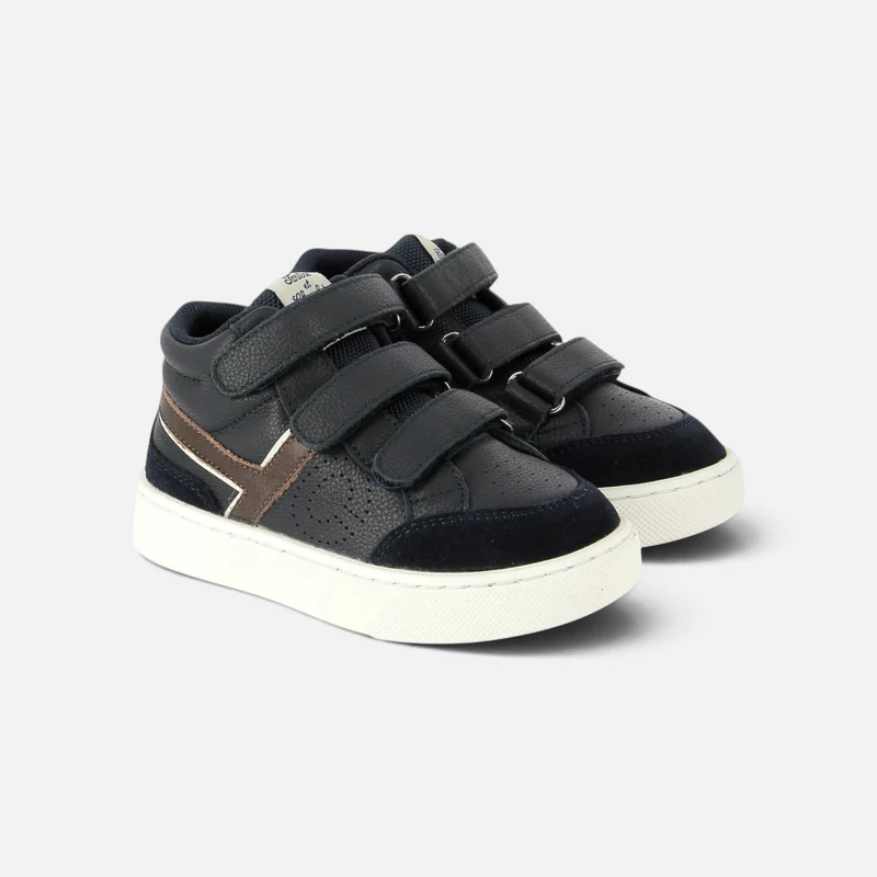 TC 17 HI EASY - VELOURS-NAPPA - BLUE-CHOCOLAT
