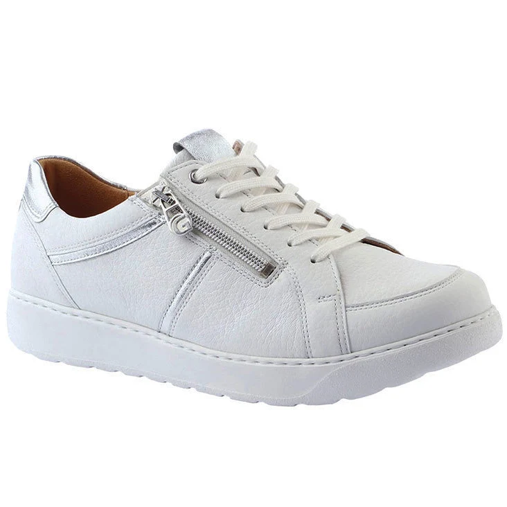 Chaussure à lacets Femme Kelly Blanc