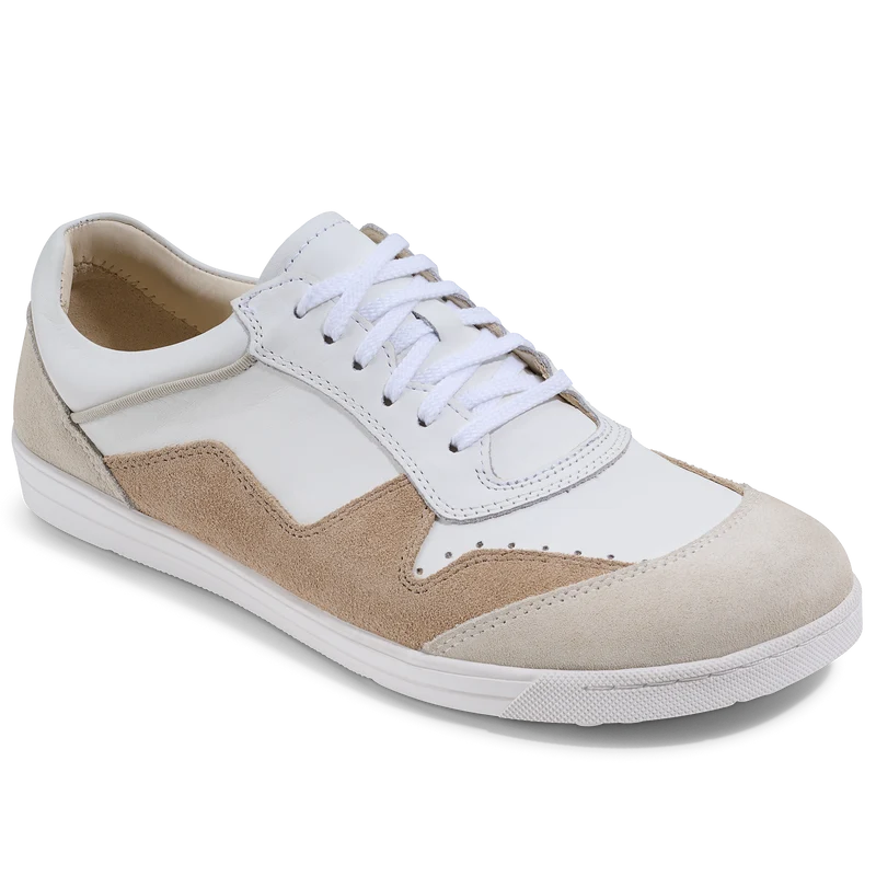 Basket Femme Alea Blanc - Beige