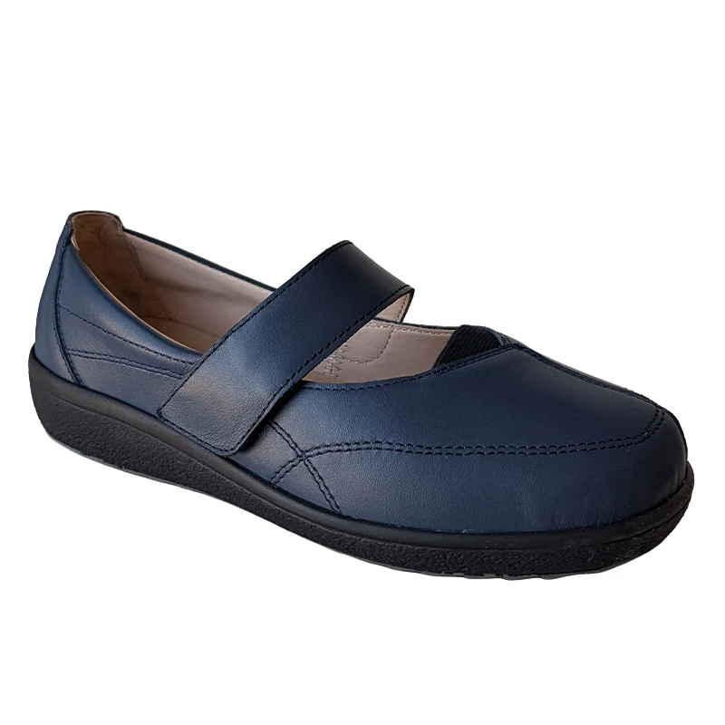 Mocassin Femme Rosalie Bleu marine