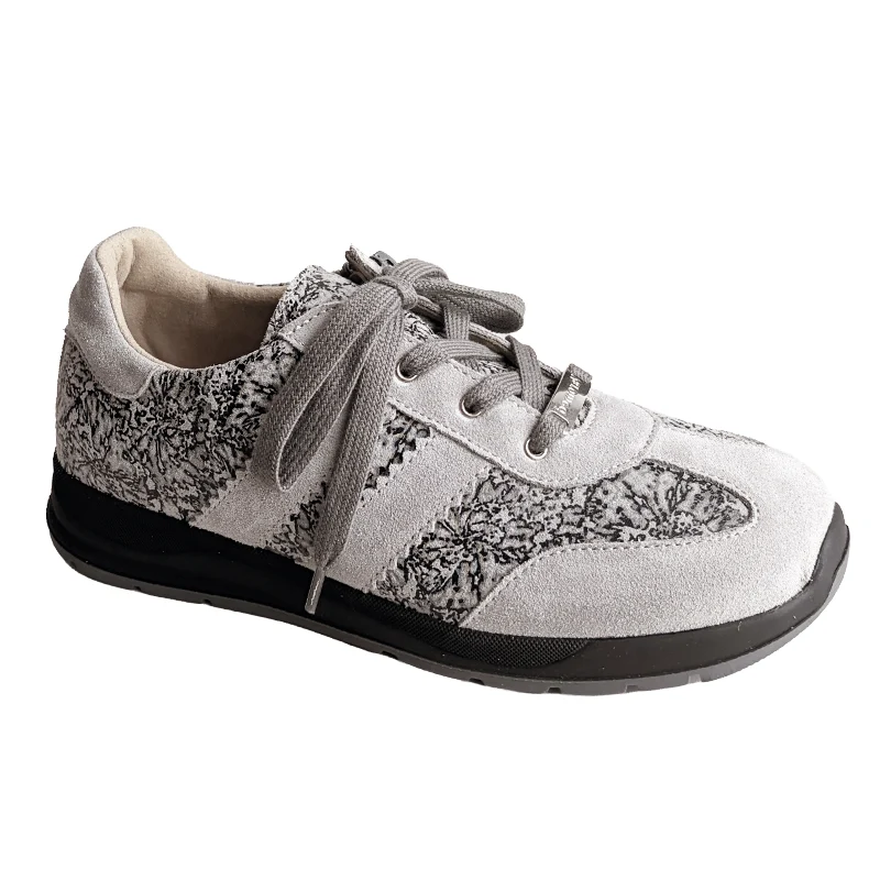 Chaussure à lacets Femme Soho Gris clair