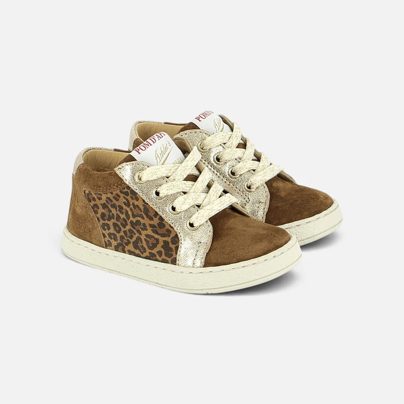 MOUSSE ZIP TOP - VELOUR-BABY LEO - MIEL-NATUREL