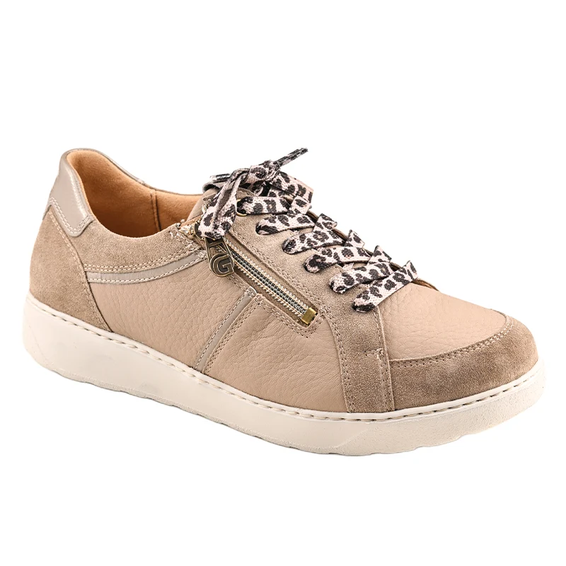 Chaussure à lacets Femme Kelly Taupe