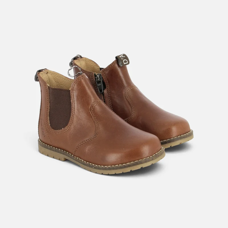 BOB ZIP BOOTS - SPALL - CUOIO