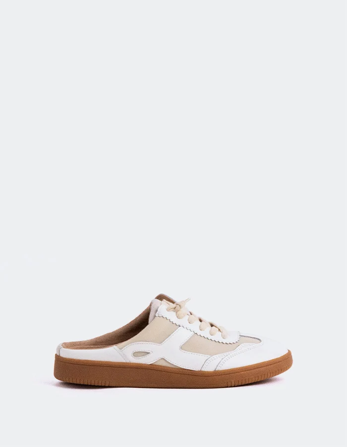 Solina Off White Leather