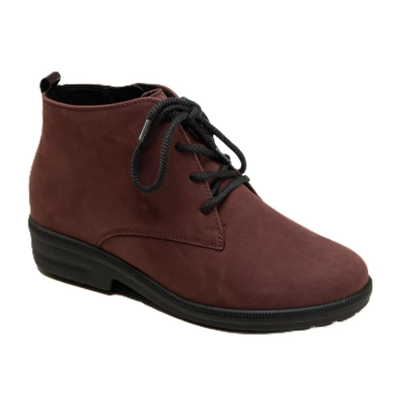 Bottine Femme Kamille Prune