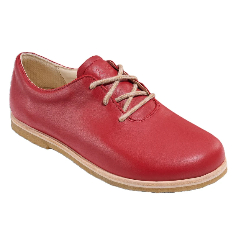 Chaussure à lacets Femme Carey Rouge