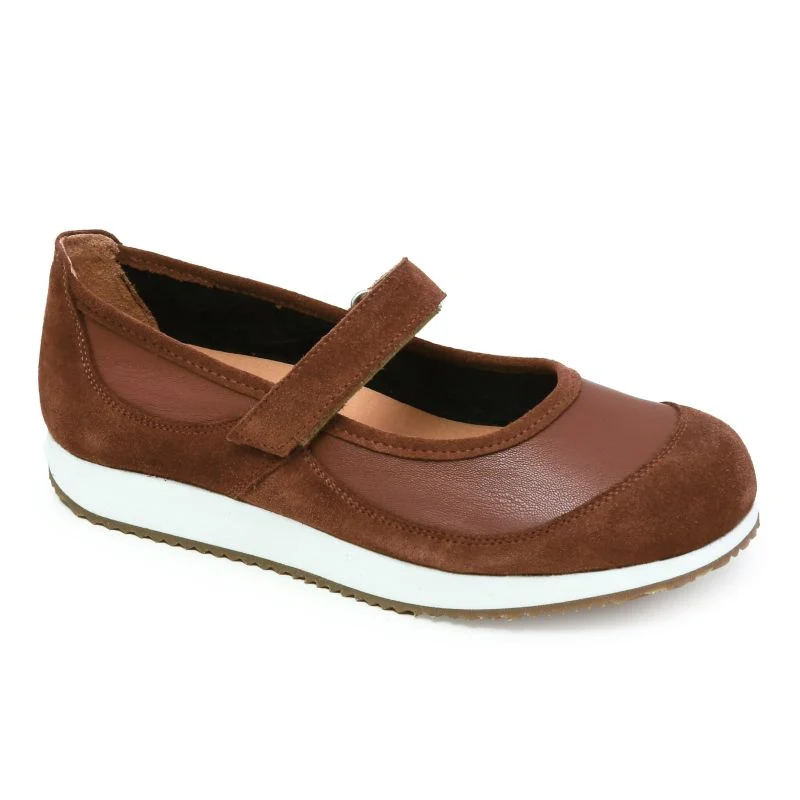 Ballerine Femme Caroline Marron