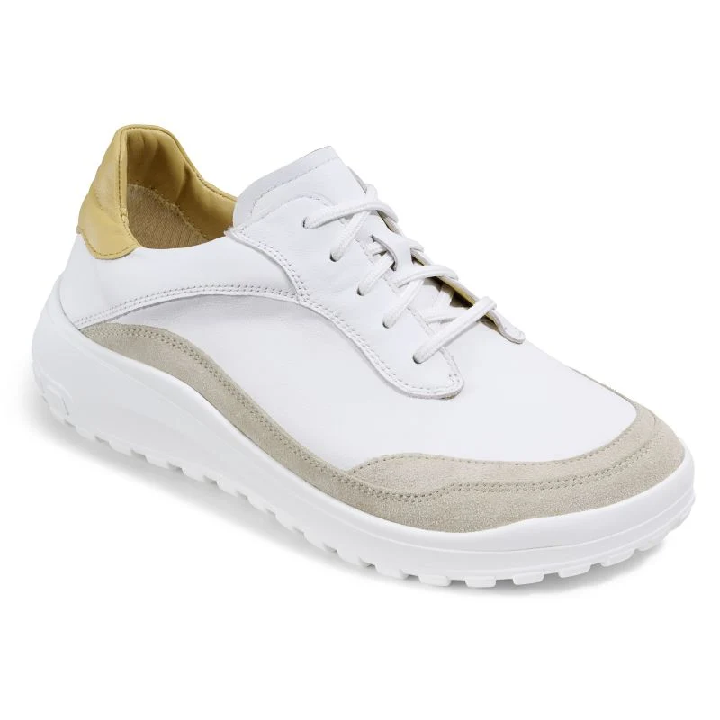 Chaussure à lacets Femme Quinn Blanc-Sable