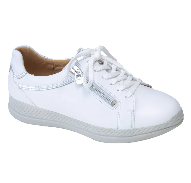 Chaussure à lacets Femme Karla Blanc