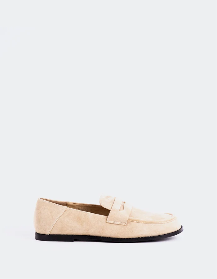 Clarice Beige Suede