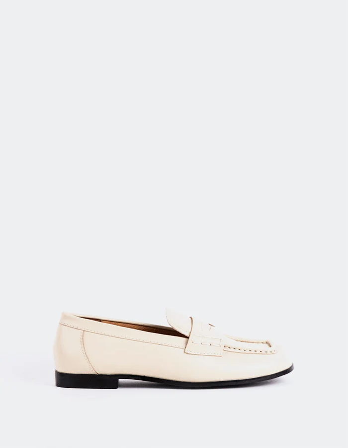 Pollie Off White Leather