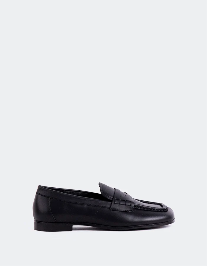 Pollie Black Leather
