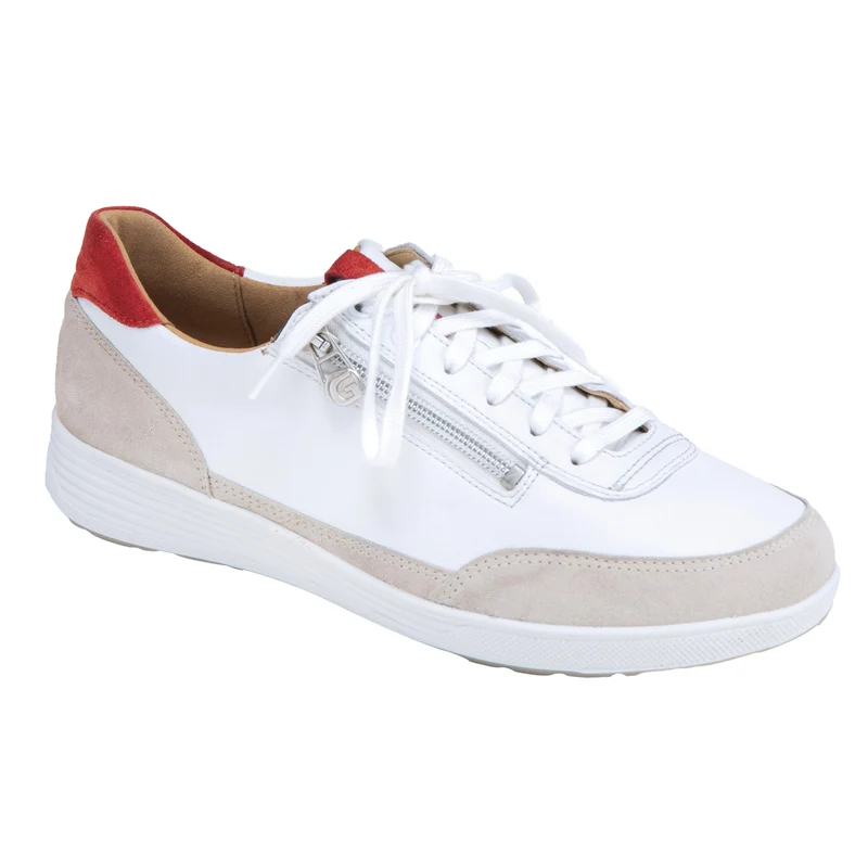Chaussure à lacets Femme Kenza Blanc-Ecru