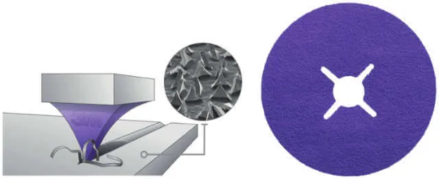 Disque fibre 3M, 1187 C, Ø 115 mm