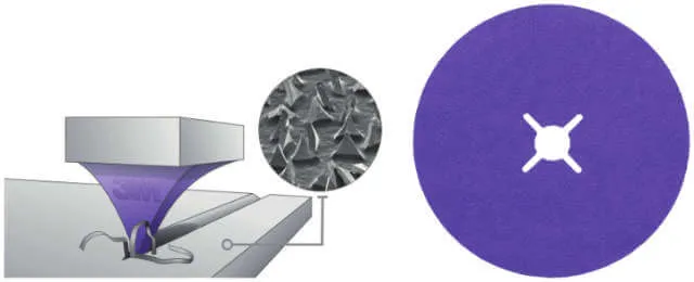 Disque fibre 3M, 1187 C, Ø 180 mm