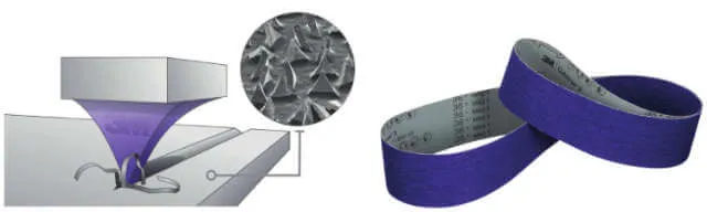 Bande abrasive 3M, 1184F 100 × 1220 mm