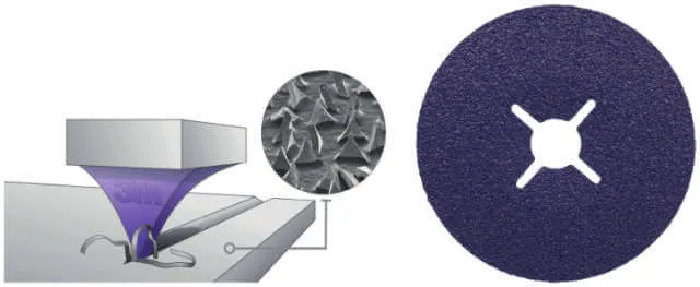 Disque fibre 3M, 1182 C, Ø 125 mm