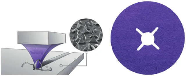 Disque fibre 3M, 1187 C, Ø 125 mm