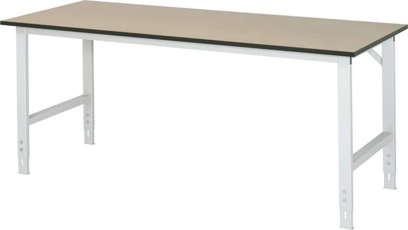 Table de travail RAU, Tom - Plateau MDF B2000xP800xH760-108 0mm