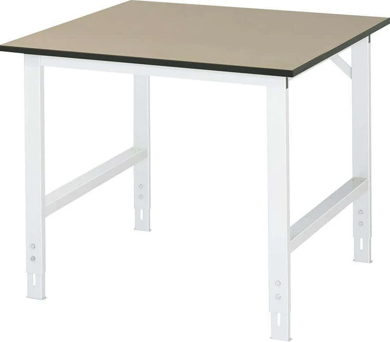 Table de travail RAU, Tom - Plateau MDF B1000xP1000xH760-10 80mm
