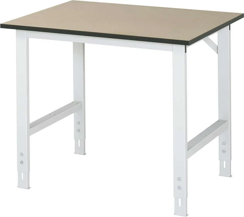 Table de travail RAU, Tom - Panneau MDF L750xP800xH760-1080 mm