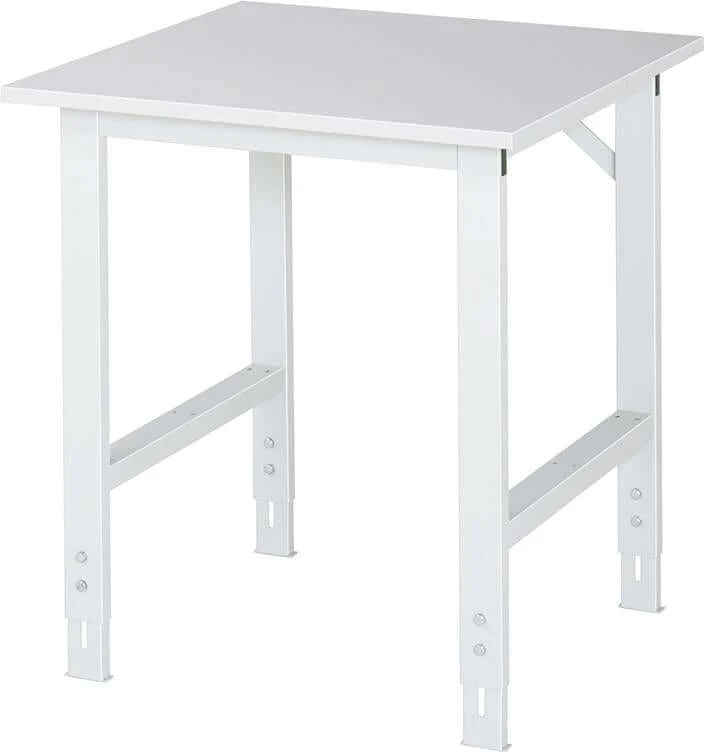 Table de travail RAU, Tom - Panneau mélaminé EGB L750xP800xH 760-1080mm Panneau mélaminé EGB