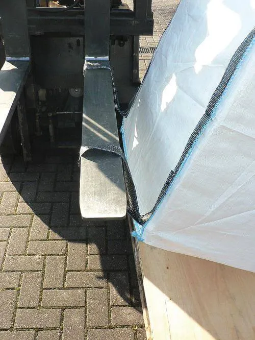 BigBag NEUTRE, capacité de charge 1350 kg, 4 boucles de levage/2 de fond.