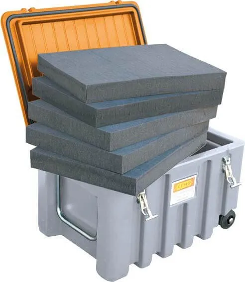 Insert en mousse CEMO, PUR pour CEMbox 150 l VE 5 pièces