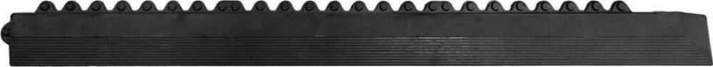 Barre MILTEX, y compris angle mâle YOGA SOLID Basic noir L965xP65 mm