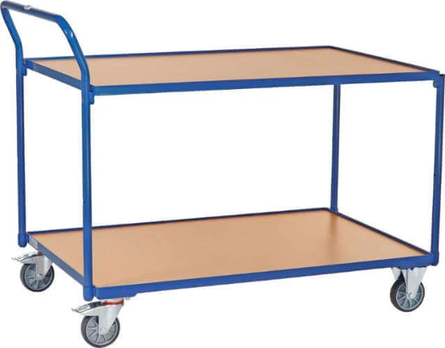 Chariot de table FETRA, RAL 5007