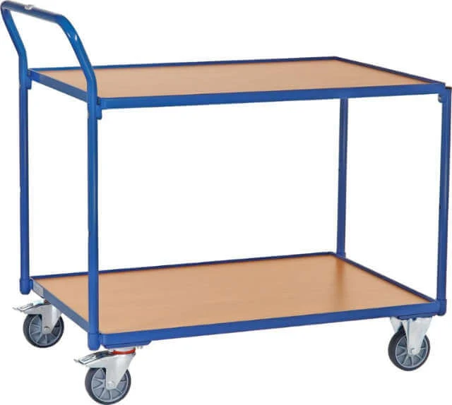 Chariot de table FETRA, RAL 5007