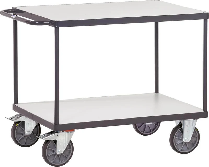 Chariot de table ESD FETRA, avec 2 LF 500kg 1200x800 mm