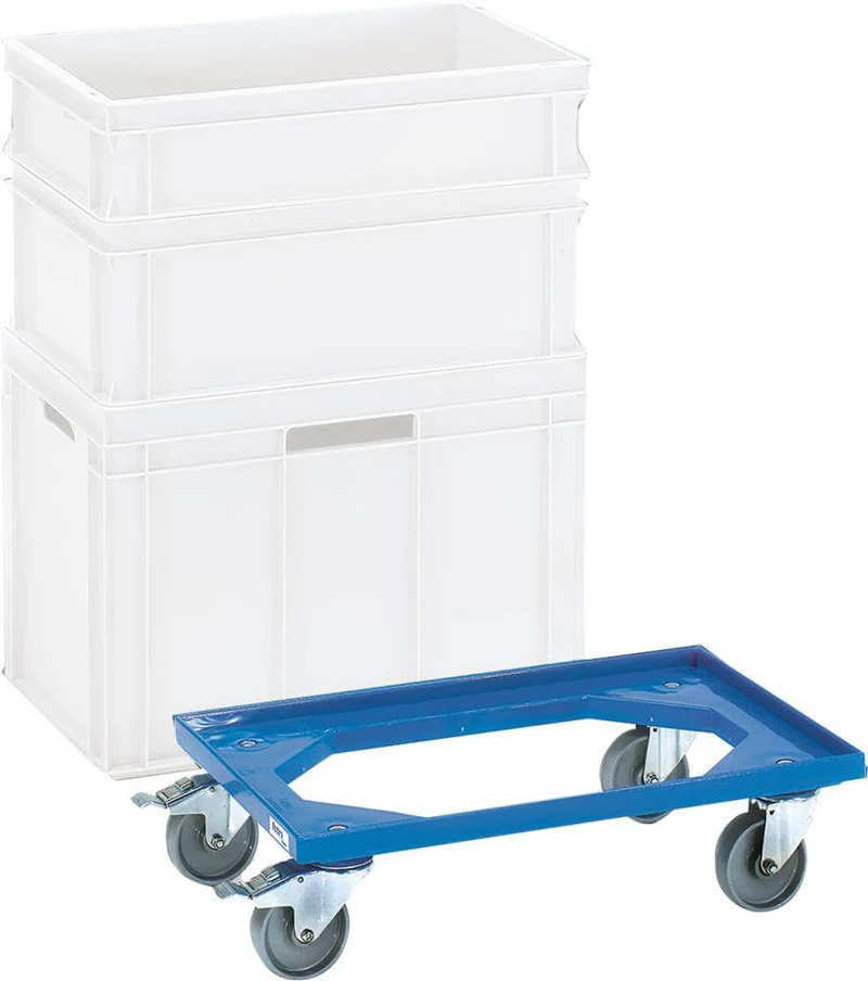 Rouleau caisse euro FETRA, 13590 250kg 605x405mm Kst.bl fetra