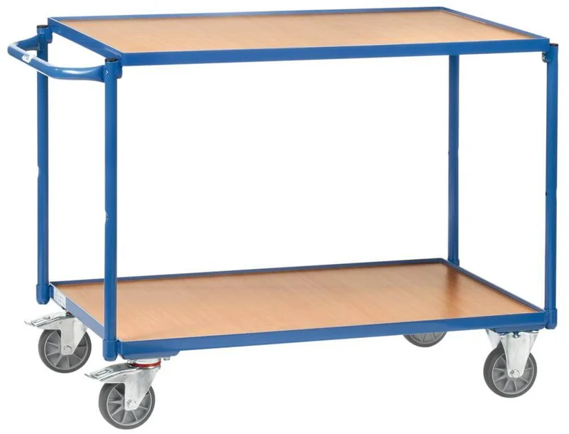 Chariot à plateaux FETRA, 2940 250kg 2 étagères 850x500mm fetra