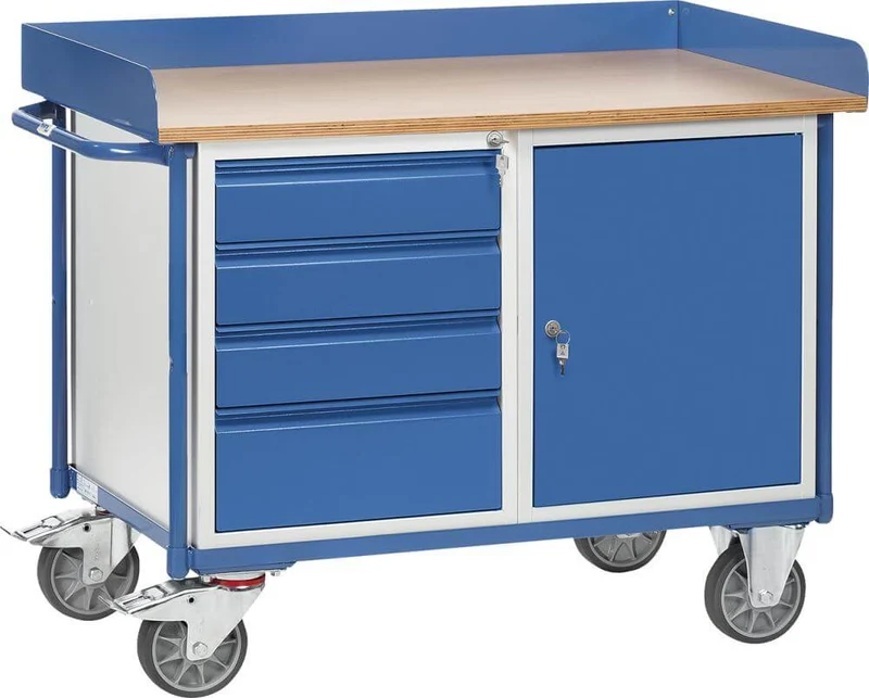 Chariot d'atelier FETRA, L 1120 XW 625 mm fetra