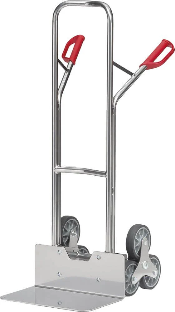 Chariot à escaliers en aluminium FETRA, AK1326 200kg, Pelle 300x480, VG fetra