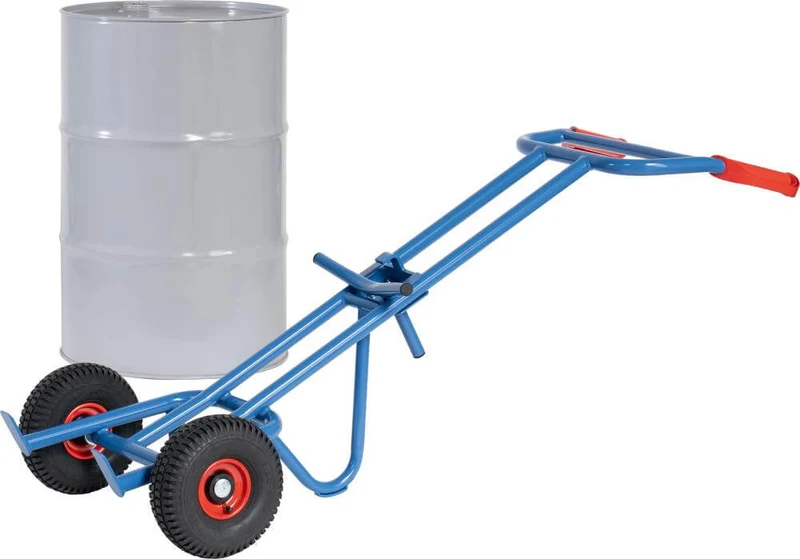Chariot porte-tonneau FETRA, 1065 250X60mm surface en caoutchouc plein. fetra
