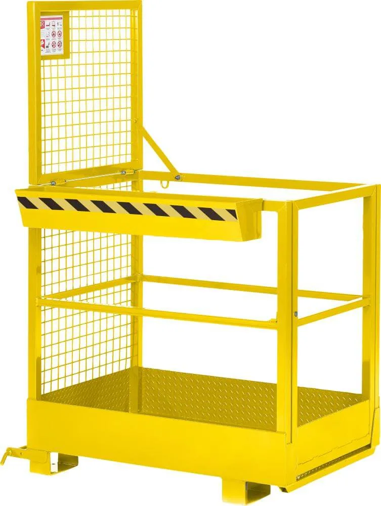 Panier de travail NEUTRE, type RAK-Slim 800x1200x1900 mm capacité de charge 300 kg RALRAL 1023 jaune signalisation