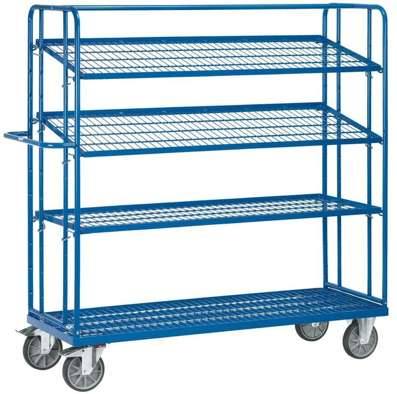 Chariot à étagères FETRA, 4496 400kg 4 GiBo 1650x610mm fetra