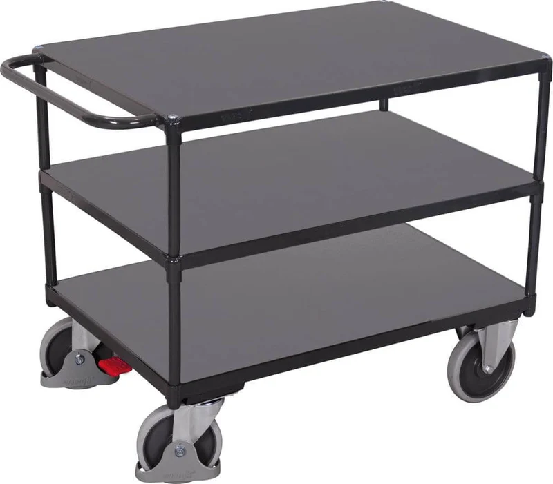VARIOFIT, Chariot lourd avec 3 plateaux RAL 7016 sw-500.650/AG